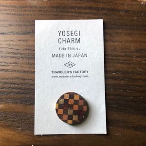 Traveler’s Factory—Yosegi Charm (dark)